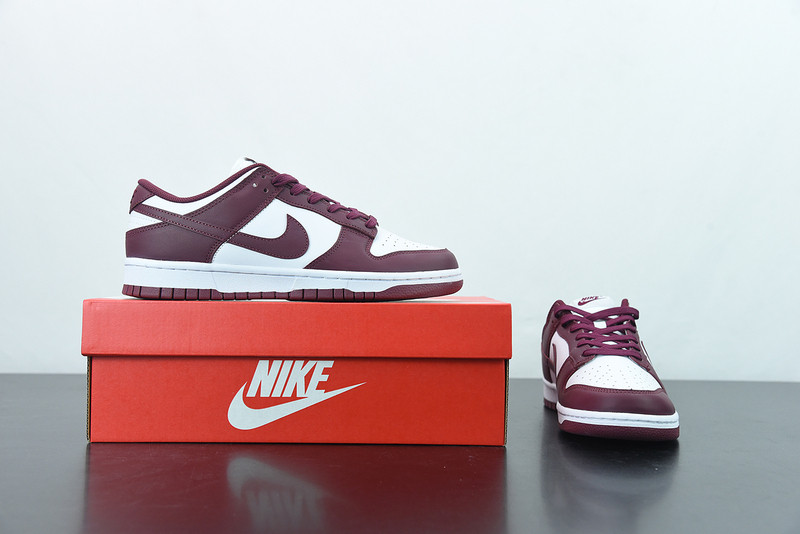 nike dunk low “bordeaux” dd1503-108