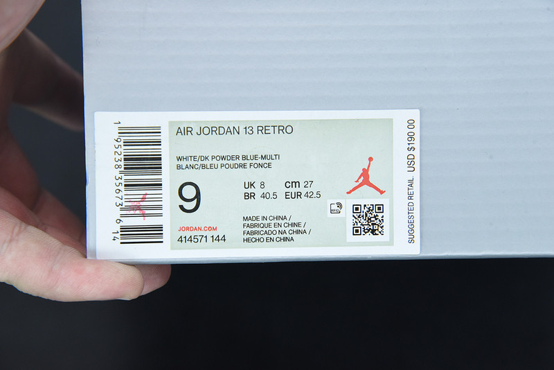 air jordan 13 ‘dark powder blue’ 414571-144